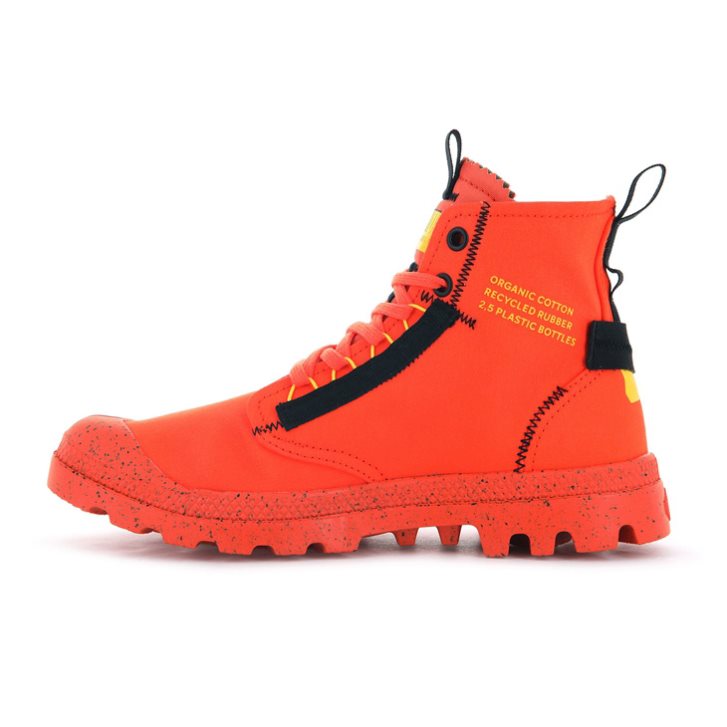 Palladium Pampa Hi Re-craft Stiefel Damen Rot | CH-6HAL5