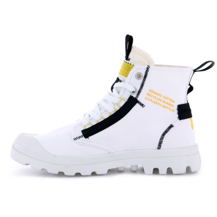 Palladium Pampa Hi Re-craft Stiefel Damen Weiß | CH-6HVA4