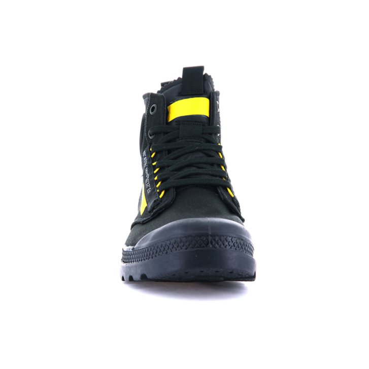 Palladium Pampa Hi Re-craft Stiefel Herren Schwarz | CH-1IAZ8