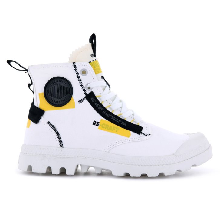 Palladium Pampa Hi Re-craft Stiefel Herren Weiß | CH-3LOA5