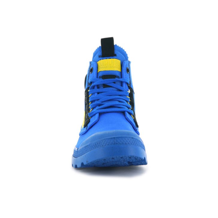 Palladium Pampa Hi Re-craft Stiefel Herren Blau | CH-6XLW1