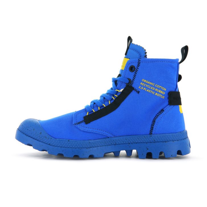 Palladium Pampa Hi Re-craft Stiefel Herren Blau | CH-6XLW1