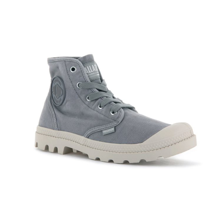 Palladium Pampa Hi Stiefel Damen Grau | CH-7WDL9