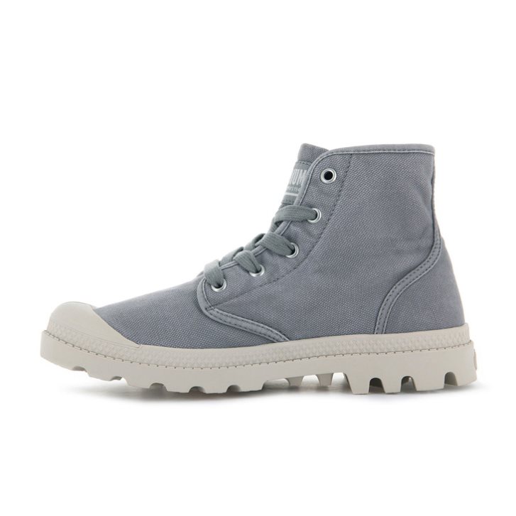 Palladium Pampa Hi Stiefel Damen Grau | CH-7WDL9