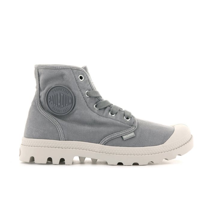 Palladium Pampa Hi Stiefel Damen Grau | CH-7WDL9