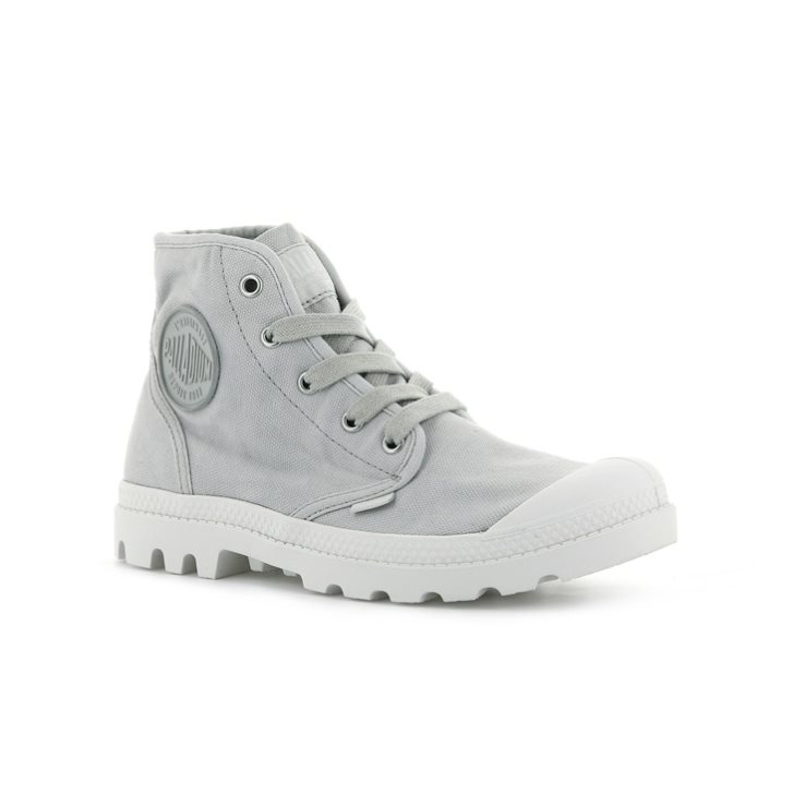 Palladium Pampa Hi Stiefel Damen Hellgrau | CH-7ZVF9
