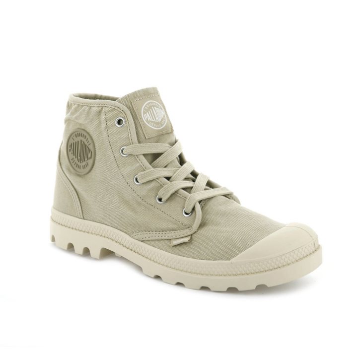 Palladium Pampa Hi Stiefel Damen Hellgrün | CH-7BWU1
