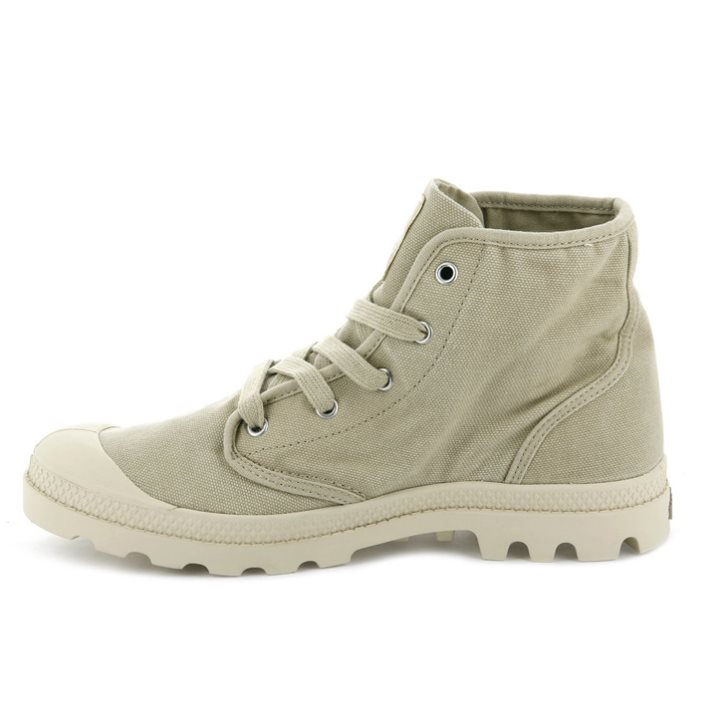 Palladium Pampa Hi Stiefel Damen Hellgrün | CH-7BWU1