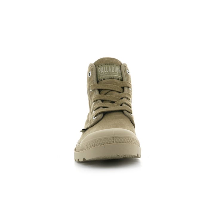 Palladium Pampa Hi Stiefel Damen Olivgrün | CH-4EVZ3