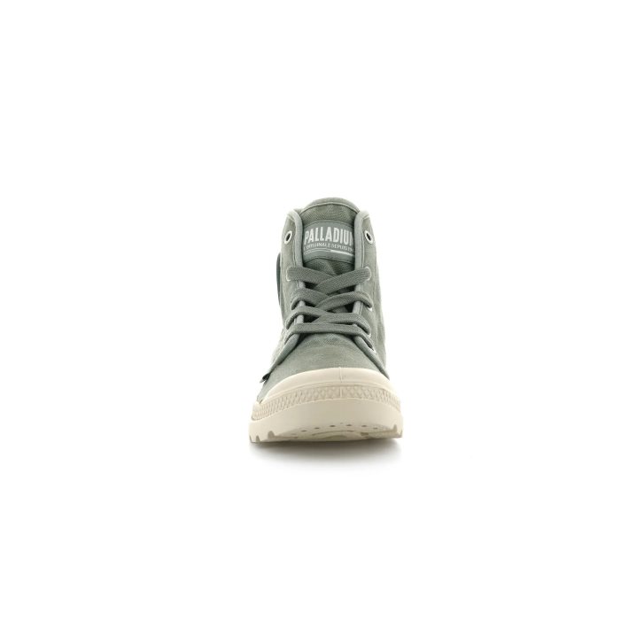 Palladium Pampa Hi Stiefel Damen Olivgrün | CH-7FOL0