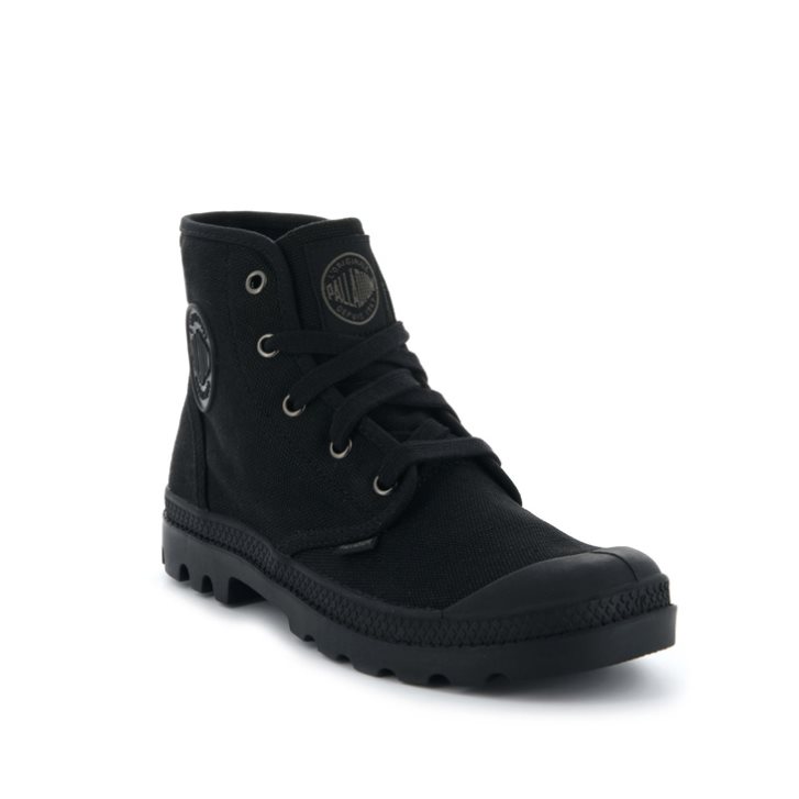 Palladium Pampa Hi Stiefel Damen Schwarz | CH-8JIE0