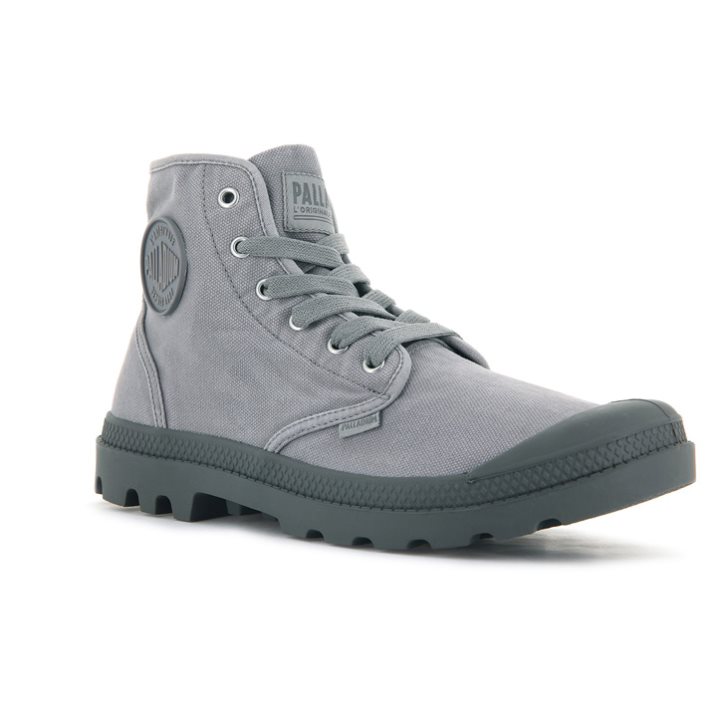 Palladium Pampa Hi Stiefel Herren Hellgrau | CH-3KND7