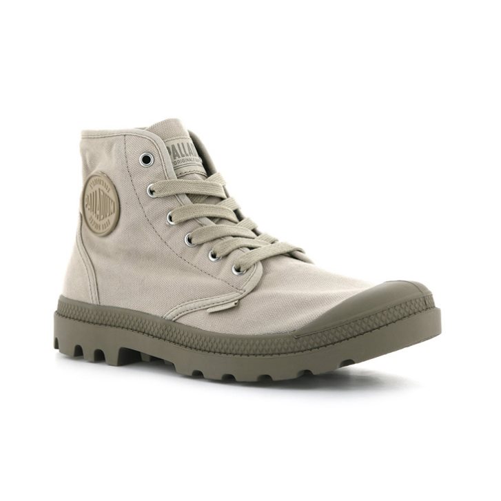 Palladium Pampa Hi Stiefel Herren Hellgrau | CH-5RMW7
