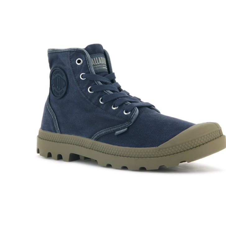 Palladium Pampa Hi Stiefel Herren Navy | CH-5JVL9