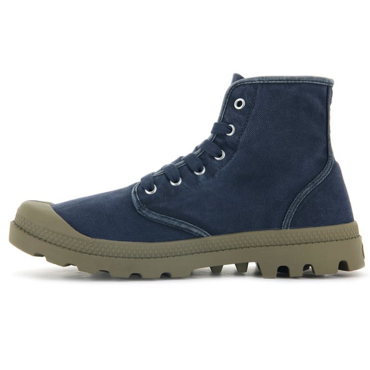 Palladium Pampa Hi Stiefel Herren Navy | CH-5JVL9