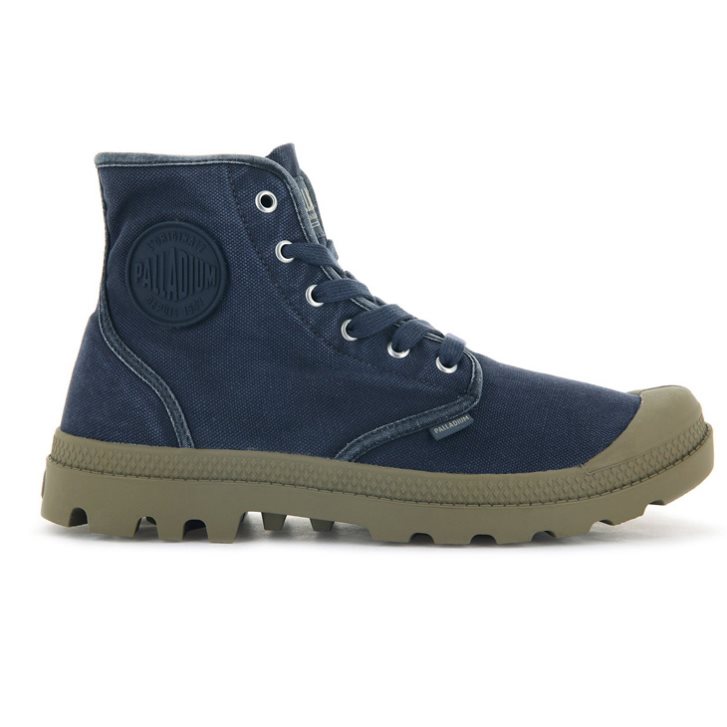 Palladium Pampa Hi Stiefel Herren Navy | CH-5JVL9