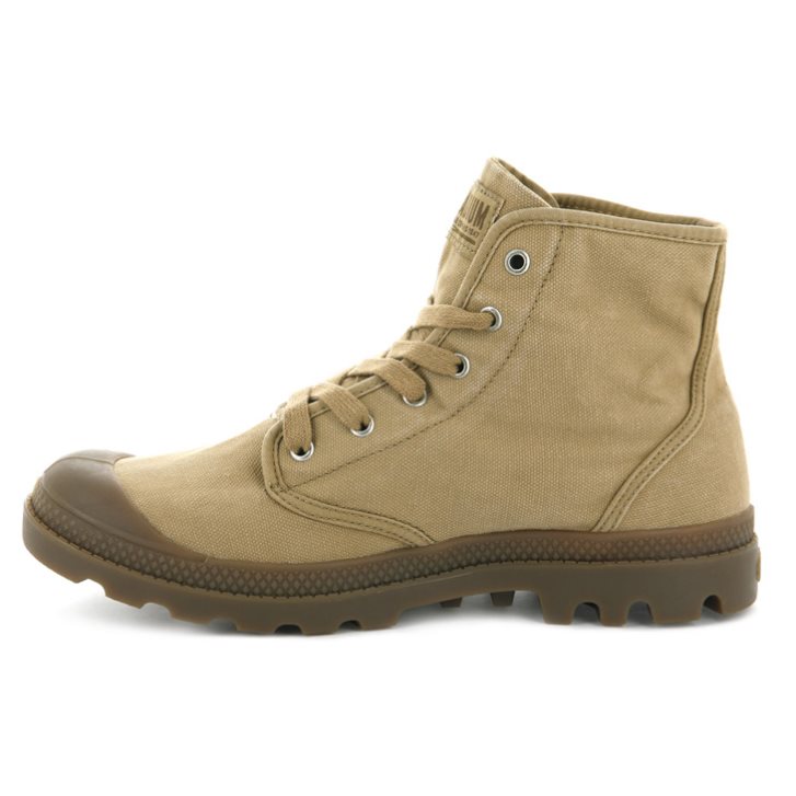 Palladium Pampa Hi Stiefel Herren Olivgrün | CH-0DLO5