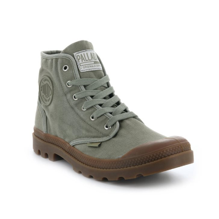 Palladium Pampa Hi Stiefel Herren Olivgrün | CH-8MWV7