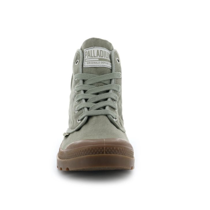 Palladium Pampa Hi Stiefel Herren Olivgrün | CH-8MWV7