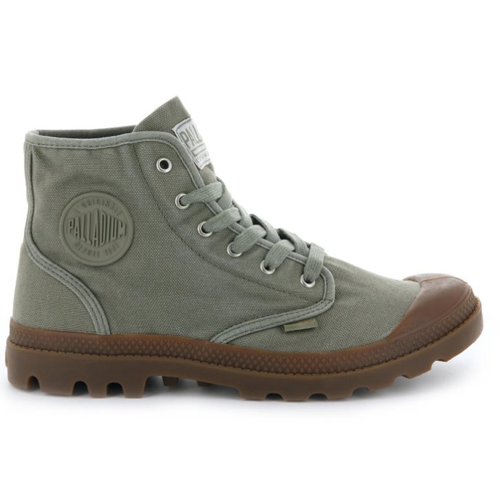 Palladium Pampa Hi Stiefel Herren Olivgrün | CH-8MWV7