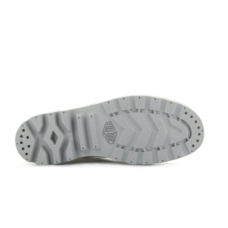 Palladium Pampa Hi Twill Stiefel Damen Hellgrau | CH-0RTP1
