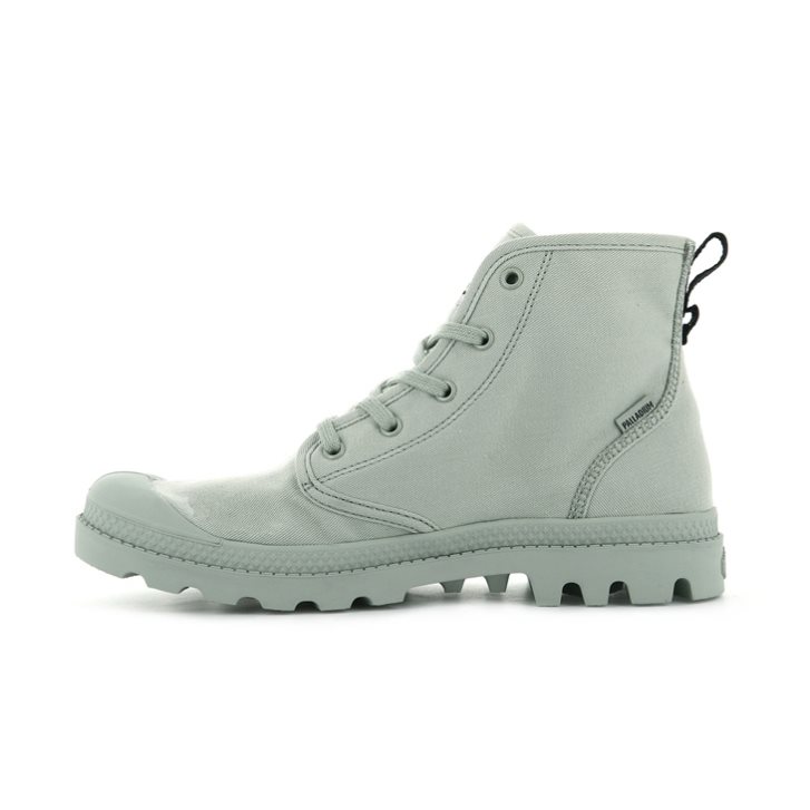 Palladium Pampa Hi Twill Stiefel Damen Mintfarben | CH-6SXK2