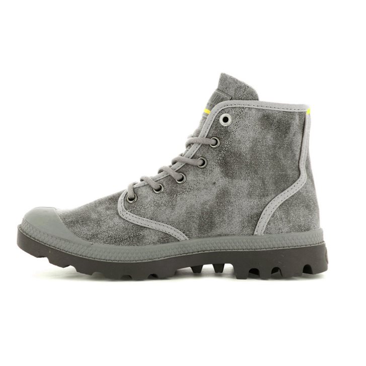 Palladium Pampa Hi WAX Stiefel Damen Grau | CH-8CQW1