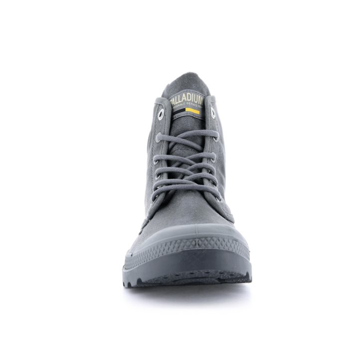 Palladium Pampa Hi WAX Stiefel Herren Grau | CH-9CEB5