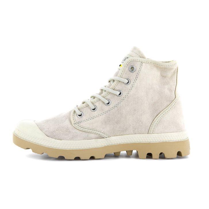 Palladium Pampa Hi WAX Stiefel Herren Hellgrau | CH-9MVP6
