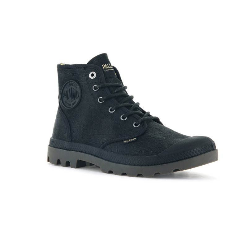 Palladium Pampa Hi WAX Stiefel Herren Schwarz | CH-4FXZ1