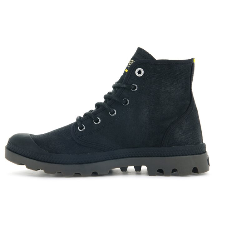 Palladium Pampa Hi WAX Stiefel Herren Schwarz | CH-4FXZ1