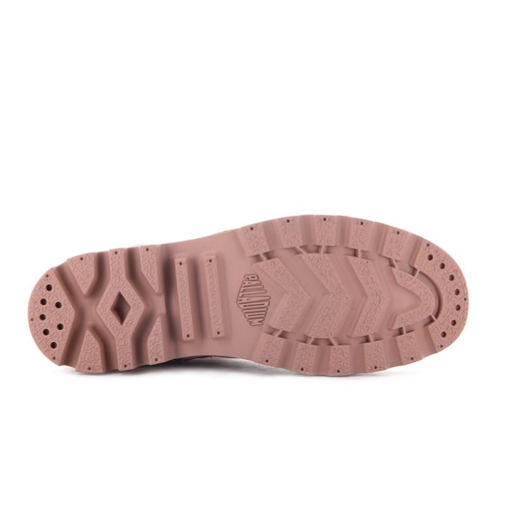 Palladium Pampa Hi Zip Leather S Stiefel Damen Rosa | CH-5YON7