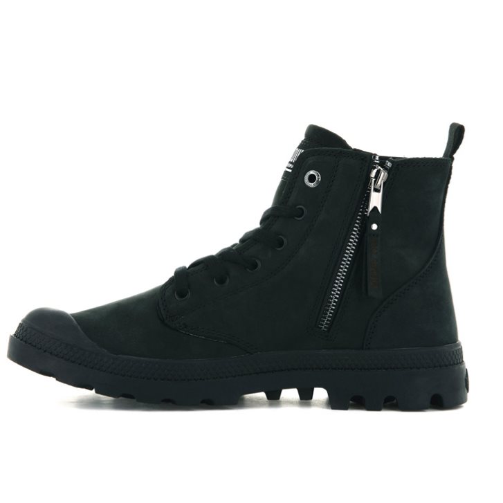Palladium Pampa Hi Zip NBK Stiefel Herren Schwarz | CH-2EFC4