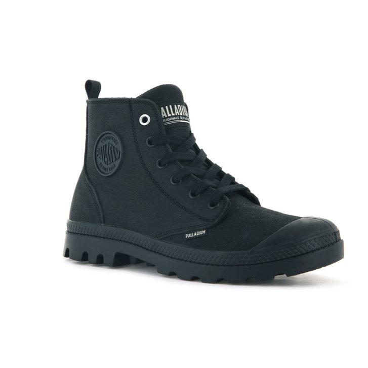 Palladium Pampa Hi Zip SL Stiefel Damen Schwarz | CH-5ABO4