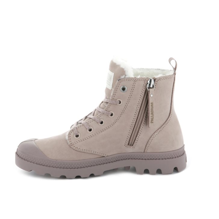 Palladium Pampa Hi Zip WL Stiefel Damen Rosa | CH-3EAX4