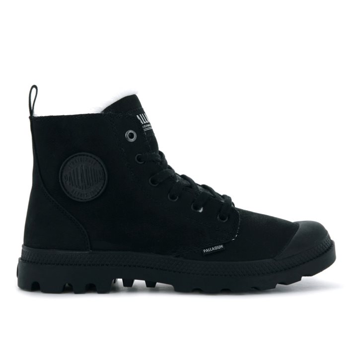 Palladium Pampa Hi Zip WL Stiefel Herren Schwarz | CH-0ICG4