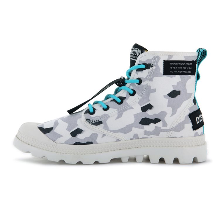 Palladium Pampa Lite Overlab Stiefel Damen Camouflage | CH-0ZYE3
