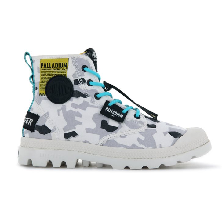 Palladium Pampa Lite Overlab Stiefel Damen Camouflage | CH-0ZYE3