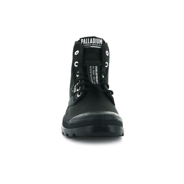 Palladium Pampa Lite Overlab Stiefel Damen Schwarz | CH-1ZSQ7