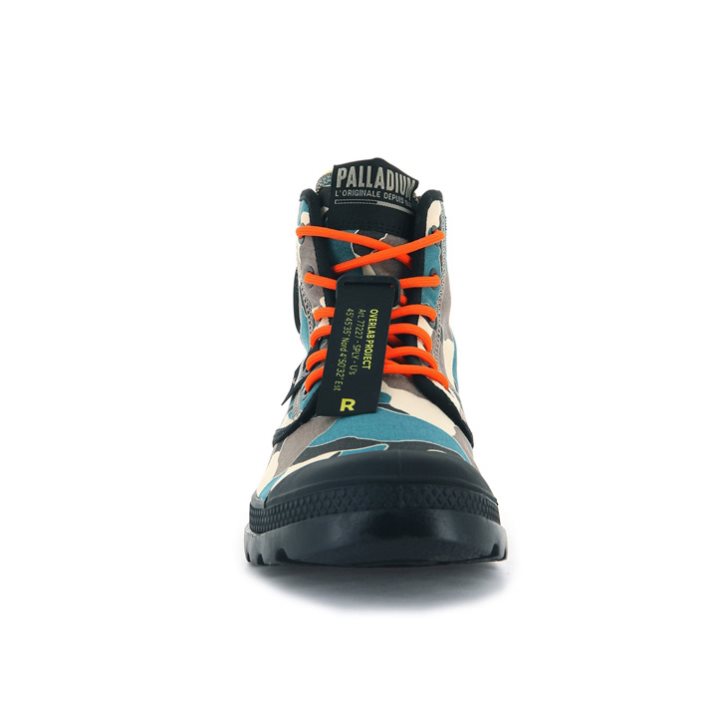 Palladium Pampa Lite Overlab Stiefel Damen Camouflage | CH-2RDM7