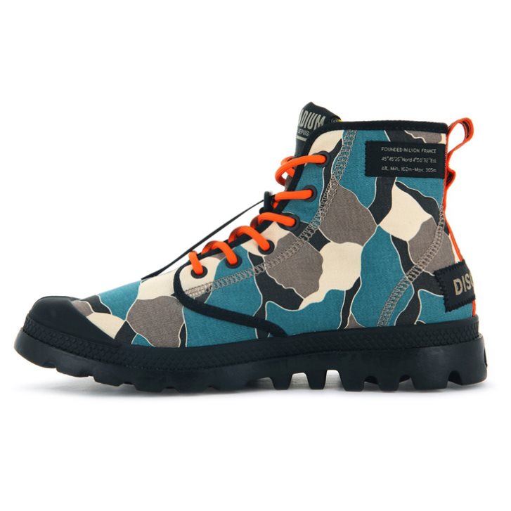 Palladium Pampa Lite Overlab Stiefel Damen Camouflage | CH-2RDM7