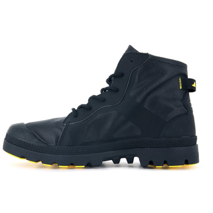 Palladium Pampa Lite+ RC WP+ 2 Stiefel Herren Schwarz | CH-6WLP8