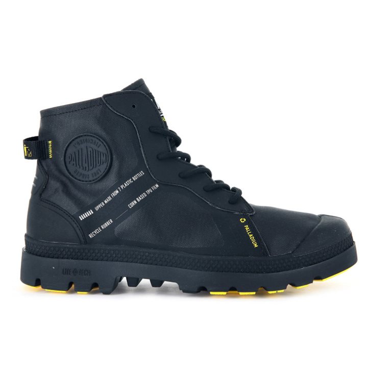 Palladium Pampa Lite+ RC WP+ 2 Stiefel Herren Schwarz | CH-6WLP8