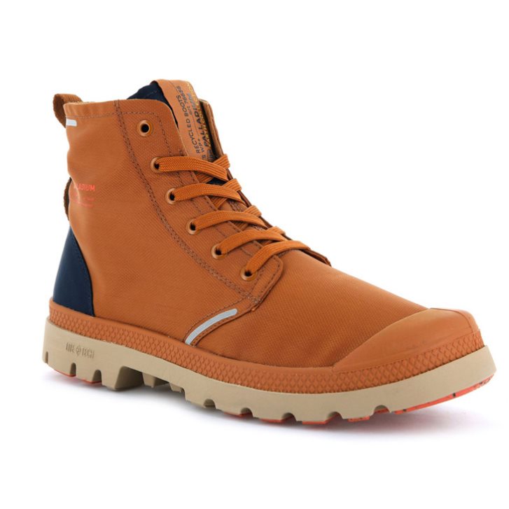 Palladium Pampa Lite+ Recycle WP+ Stiefel Herren Braun | CH-0HDM4