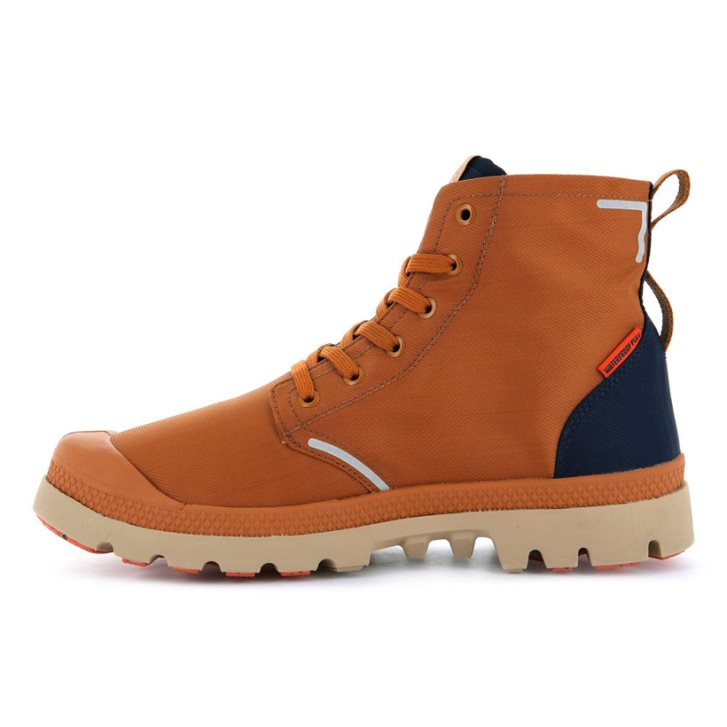 Palladium Pampa Lite+ Recycle WP+ Stiefel Herren Braun | CH-0HDM4