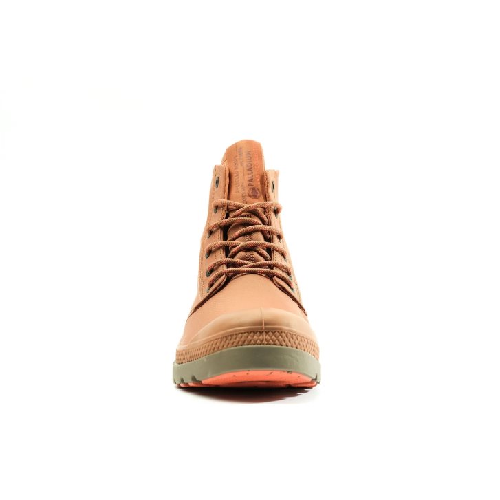 Palladium Pampa Lite+ Recycle WP+ Stiefel Damen Braun | CH-1GRN3