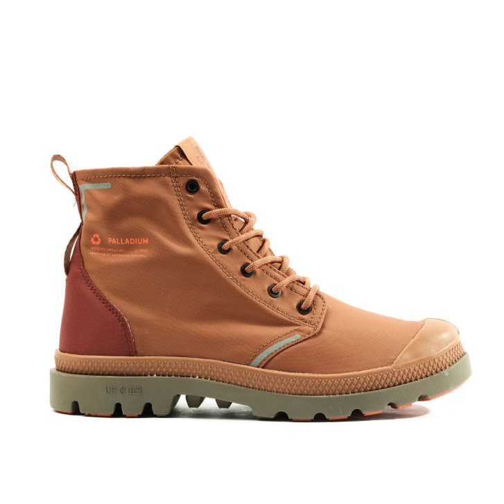 Palladium Pampa Lite+ Recycle WP+ Stiefel Damen Braun | CH-1GRN3