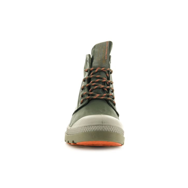 Palladium Pampa Lite+ Recycle WP+ Stiefel Herren Olivgrün | CH-5AHQ3