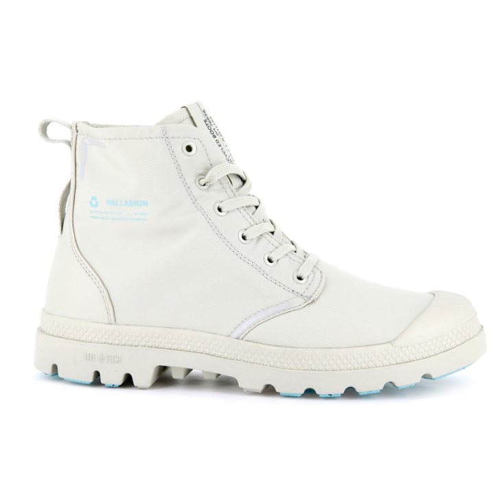 Palladium Pampa Lite+ Recycle WP+ Stiefel Damen Weiß | CH-5BQV2