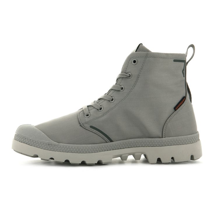 Palladium Pampa Lite+ Recycle WP+ Stiefel Damen Grau | CH-8FQO2